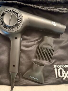 Bio Ionic 10X Professional Hair Dryer - Matte Black